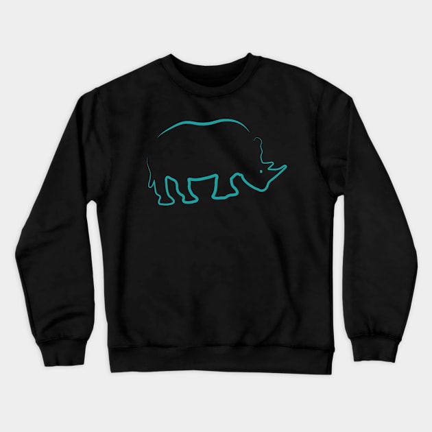 Nashorn Crewneck Sweatshirt by Chaoscreator